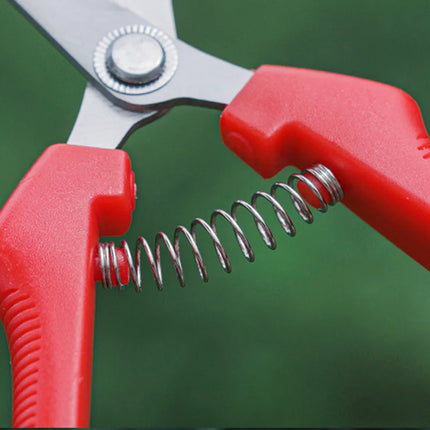 Non-slip Handle Pruning Shears Branch Grass Garden Fruit Tree Trimming Sharp Blade Scissors Knife One-handed Cutting Knife Tools