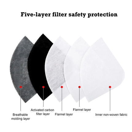 Outdoor Cycling Face Mask Breathable Filtration Protective Sports Mask for Walking Cycling Motorcycling