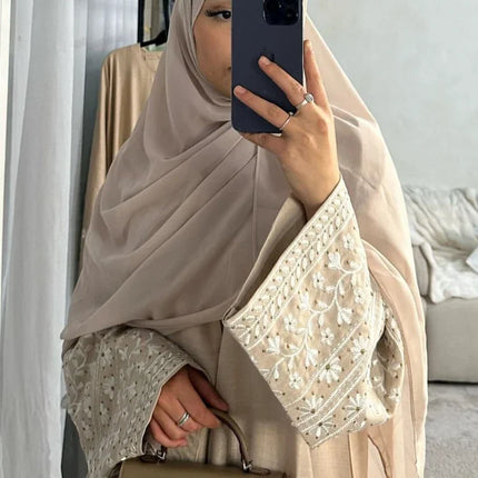 Eid Muslim Embroidery Abaya for Women Party Dress Ramadan Abayas Long Dress Kaftan Vestidos Largos Dubai Robe Jalabiya 2025