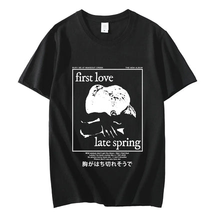 Singer Mitski First Love Late Spring Graphic T Shirts Concert Tour Fan Gift T-shirt Men's Women's Fashion Trend Vintage T-shirts