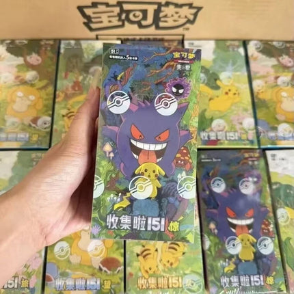 Pokemon TCG SV 151 Series Cards Simplified Chinese Ponyta Gengar Rare Holo Collectible Trading Card Game Adult Gift Toy Fans