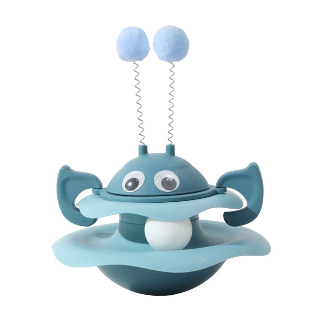 Popular Turntable Toys Cat Toys Little Bee Tumbler Cat Teasing Artifact Turntable - product image 13