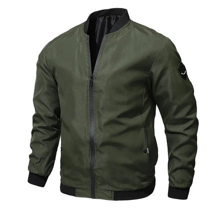 Men Solid Casual Outerwear Jacket New Arrival Spring Autumn Loose Versatile Fashion Coat Daily Casual Outdoor Male Clothing