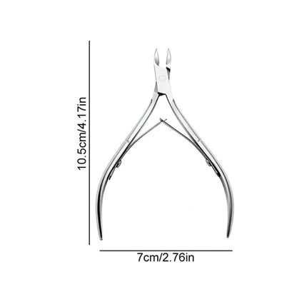 Nail Professional Stainless Steel Nail Cutter Scissor Nippers Muti Function Cuticle Pusher Remover Nail Care Manicure Tools Kits