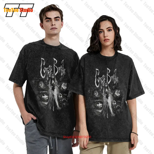 Camiseta extragrande vintage de La Novia Cadáver FWEW