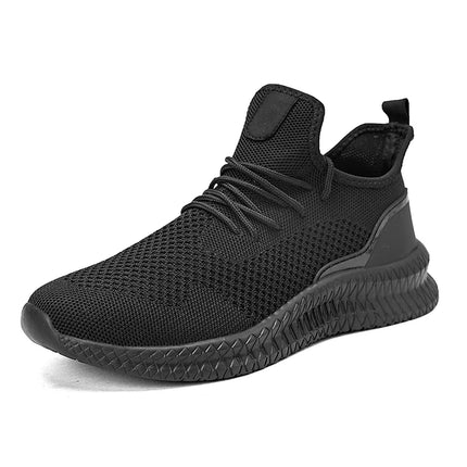 Men Walking Shoes Fashion Lightweight Outdoor Breathable Sports Flat Mesh Comfortable Casual Tennis Shoes for Men