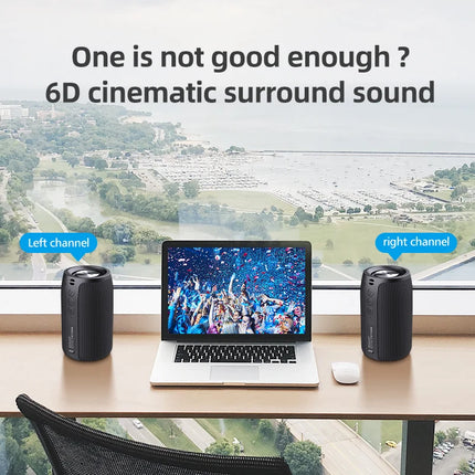 ZEALOT-S32 Karaoke Machine Portable Bluetooth Speaker with 1-2 Wireless Microphones Bluetooth 5.3 Home Family Singing Gifts
