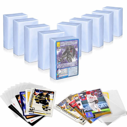 200 Pack Penny Card Sleeves Transparent Trading collect Protector Sleeve Holder For Game Pokemon Tcg Yugioh Baseball Sports Card