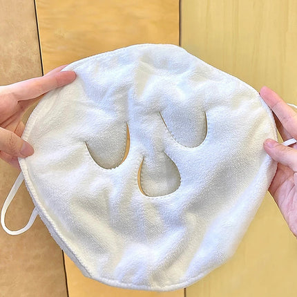 Hot compress towel hanging ear soft skin-friendly steam heating cold hot compress face towel wet compress irrigation face towel