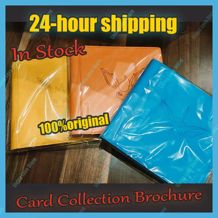 Original Game Ptcg Card Chinese Ibrahimovic Advanced Gift Box Reib Fire Eevee Water Eevee Custom Collectible Card Child Gifts