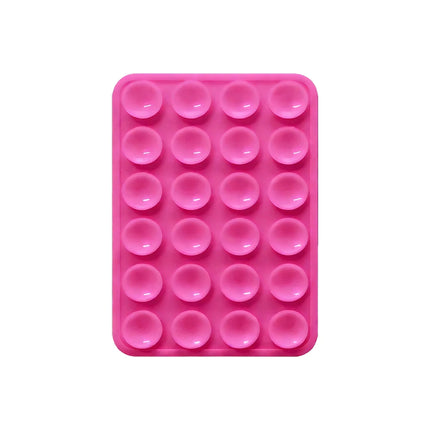Double Side Silicone Suction Pad For Mobile Phone Fixture Suction Cup Backed Adhesive Silicone Rubber Sucker Pad For Fixing