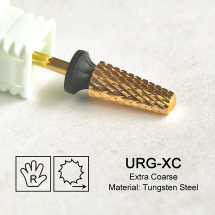 Tapered Barrel Nail Drill Bits Carbide Nails Grinding Head Milling Cutter 4XC Hard Soft Gel Removal Polishing DIY Tools