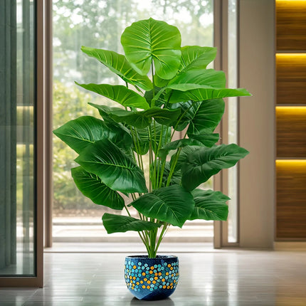 100cm Artificial Palm Tree with 18 Leaves - image 2