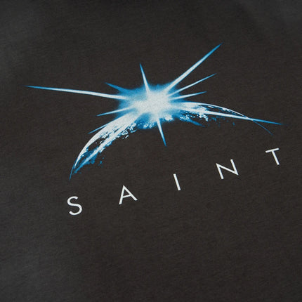 2026ss Distressed Saint Short Sleeve Tshirts High Quality Streetwear Graffiti Printed Round Neck Tee Top