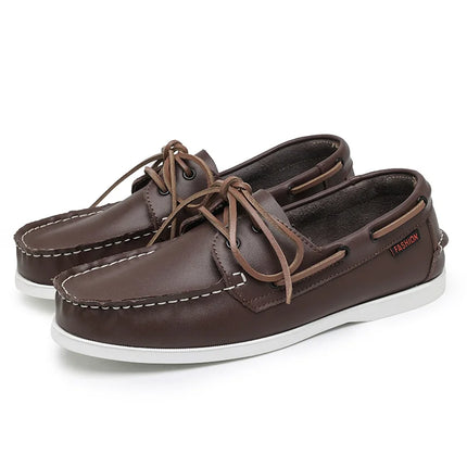Leather Shoes For Man Genuine High Quality Oxford Outdoor Italian Black Jogging Seakers Designer Office Dress