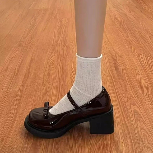Spring and Autumn Elegant Round Head Sexy Low Heel Casual Single Shoes Fashionable Best Selling New Comfortable Women's Shoes