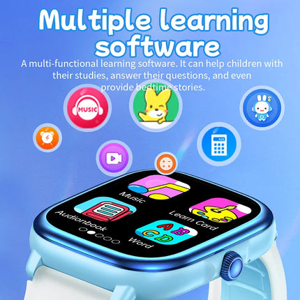 2026 New Children Smart Watch Alarm Clock LED Flashlight Waterproof Kids smart watch learn  Puzzle Games Smartwatch Girls boy