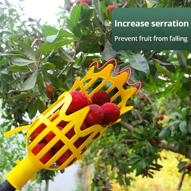 Farm Garden Picking DeviceGarden Tools Deep Basket Fruit Picker Head Convenient Fruit Catcher Apple - product image 2