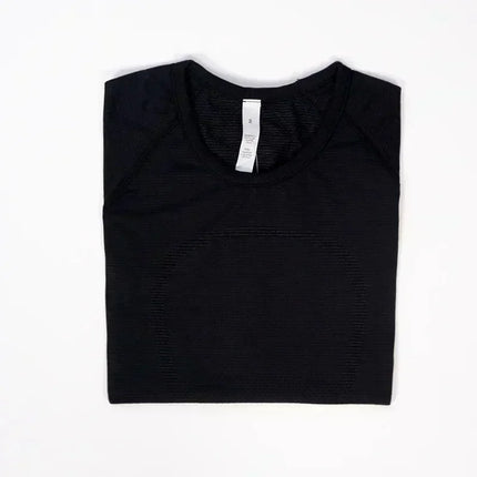 Lemon Women Swiftly Tech 2.0 Yoga  Sports Short Sleeve T-shirt Gym Running Fitness Seamless Short Sleeve Shirt Sportswear Top