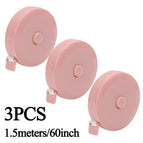 3PCS Round-Pink
