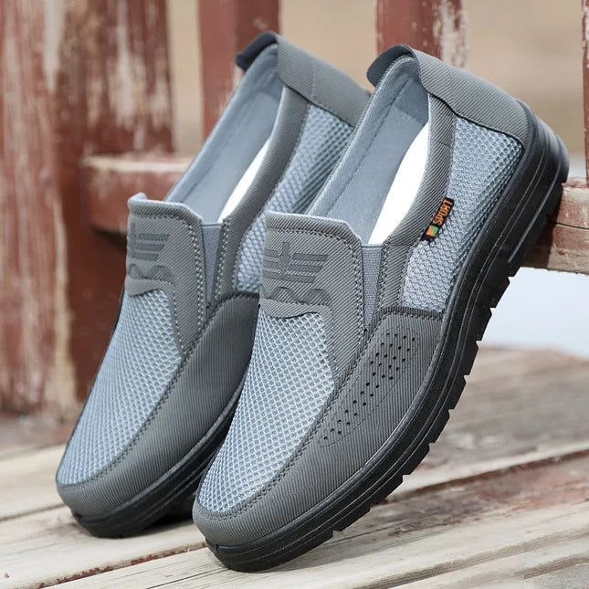 Men's Shoes 2025 Summer Casual Sneakers Breathable Mesh Chunky Sole Affordable Free Shipping - BSM MART