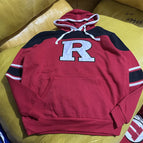 L european and american code / Red (white r) rutgers