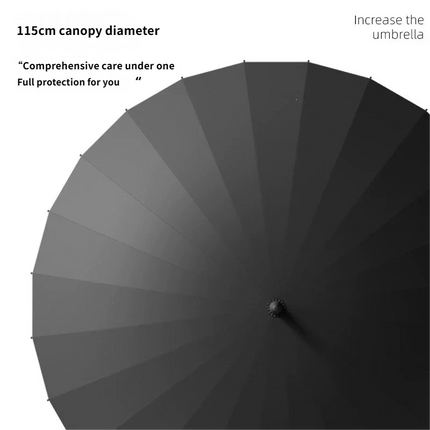 Extra Large 24 Ribs Long Handle Automatic Umbrella Double Layer Windproof Stormproof Big Size Rain Umbrella for Family Outdoor T