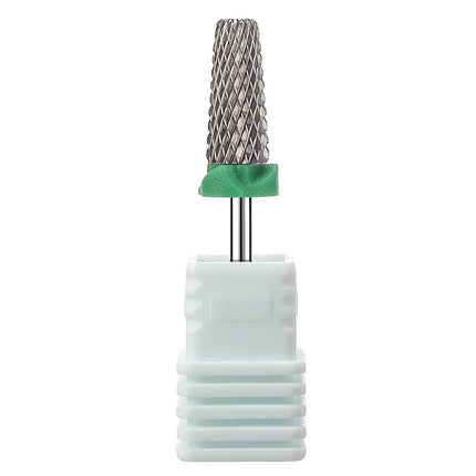 37 Styles Carbide Nail Drill Bits 5 in 1 Ceramic Tungsten Nail Drill Bit Milling Cutter For Manicure Pedicure Nail Files Buffer