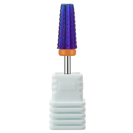 37 Styles Carbide Nail Drill Bits 5 in 1 Ceramic Tungsten Nail Drill Bit Milling Cutter For Manicure Pedicure Nail Files Buffer