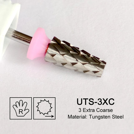 Tapered Barrel Nail Drill Bits Carbide Nails Grinding Head Milling Cutter 4XC Hard Soft Gel Removal Polishing DIY Tools