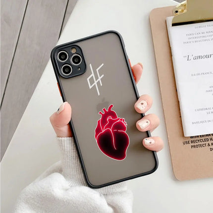 PNL QLF Rapper Singer Phone Case For iPhone 16 15 11 12 14 13 Pro Max Mini X XS XR 7 8 Plus SE Shockproof Matte Cover Fundas