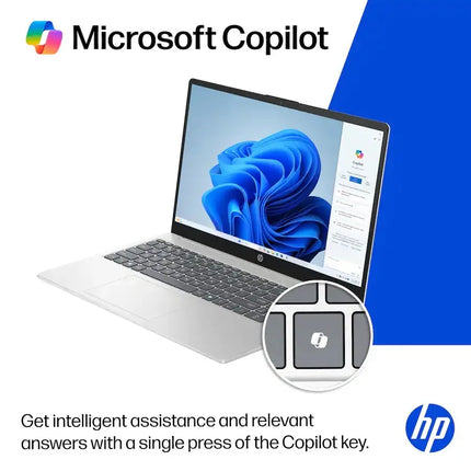 Hp 15.6" Full Hd Touchscreen Laptop, Amd Ryzen 7 7730U, up to 64Gb Ddr4 Ram, 2Tb Ssd, Wi-Fi 6, Windows 11 Home, Natural Silver