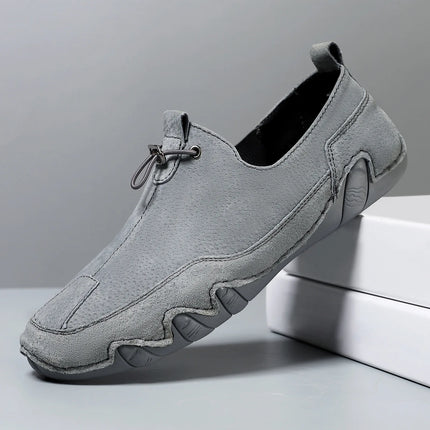 Men Sneakers Shoes Luxury Brand Casual Leather Sports Shoes for Men 2026 Loafer Comfortable Walking Moccasins Designer Shoes