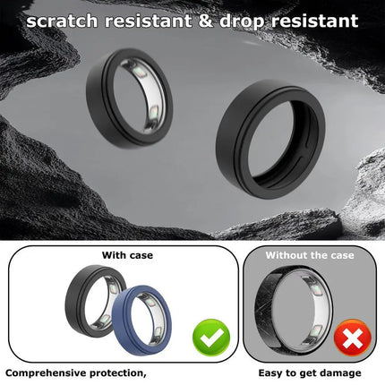Silicone Cover for Oura Ring 5 Protector, Elastic Case for Oura Ring 5 Working Out - Protector for Working Out ﻿
