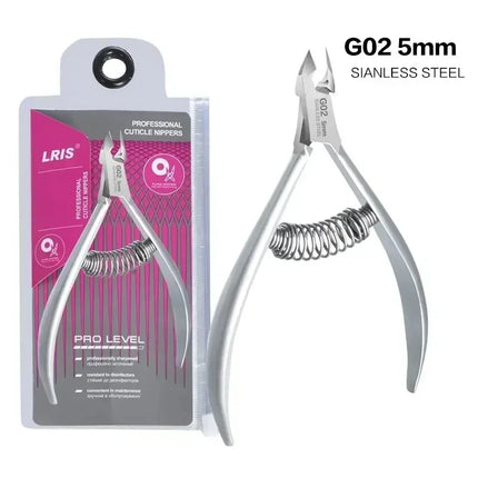 Stainless Steel Cuticle Cutter Professional Nail Nipper Cuticle Remover For Fingernails Toenails Dead Skin Remover