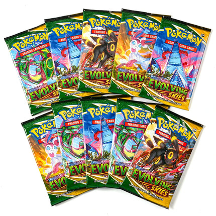 360Pcs English Pokémon TCG: Sword Shield Evolving Skies Booster Box Pokemon trade card 36 Pack Box Ready to ship gift