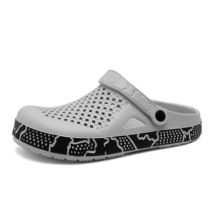 Men's EVA Clogs Sandals Breathable Lightweight Non-slip Summer Beach Shoes for Boys Trendy Outdoor Slipper