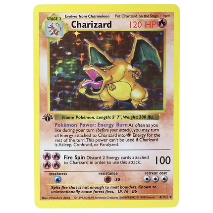 Proxy PTCG A-New1999 English Base Set 2000 English Base Set 2 Series Charizard Blastoise Proxy Cards Game Collection Anime Cards