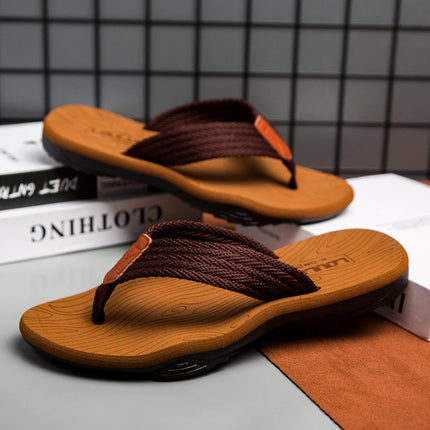MEN Flip flop Comfortable Breathable Slip-On Sandals for Men Casual Summer Footwear
