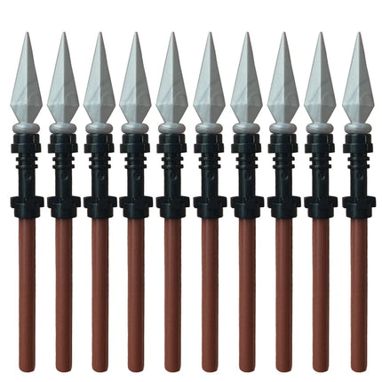 MOC Medieval Military Weapons Building Blocks Parts Castle Knights Soldier Sword Bow Crossbow Helmet Spear Model Bricks Boy Toys