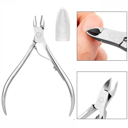 Professional Cuticle Nail Nipper Clipper Stainless Steel Nail Art Manicure Pedicure Care Trim Plier Cutter Beauty Scissors Tools