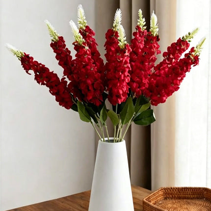 Hyacinth Rattan Flowers - artificial flowers for living room (photo 8 of 12)