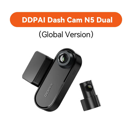 DDPAI N5 Dual 4K Dash Cam Front and Rear Ultra HD Dash Camera with NightVIS ADAS GPS 32GB eMMC Radar Parking Mode Video Recorder