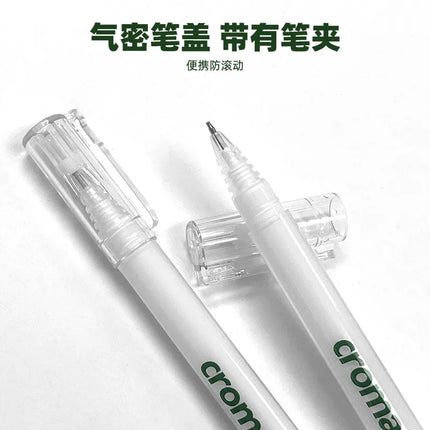 Croma 0.6mm /1 mm Highlight White Gel Pen 1/3Pcs fine tip white Fluorescent marker animation sketch Drawing Art Writing Supplies