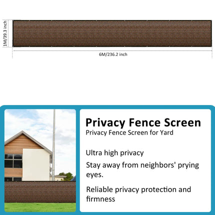 Balcony Fence Privacy Screen Patio Breathable Sun Shade Net Garden Shelter Screen Sunshade Outdoor Awning Terrace Shade Cloth
