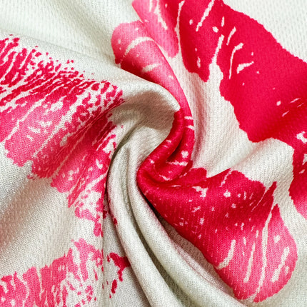 American Romantic Red Lip Print Quick Drying Sports Basketball Shorts, Casual Fitness Shorts