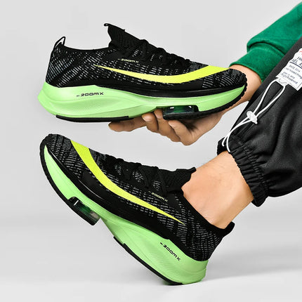 Marathon Air Cushion Men Sports Running Shoes Breathable Lightweight Male Comfortable Athletic Training Sneakers Tennis Shoes