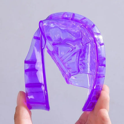 New Simple Transparent PVC Crystal Slippers Anti Slip Low-heel Slides Sandals Beachwear Shoes Flats Slippers Women Summer