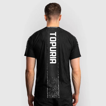2026 new men's outdoor extreme sports T-shirt boxing match TOPURA short sleeved combat quick drying training suit plus size top