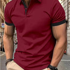 Wine red with black / S
